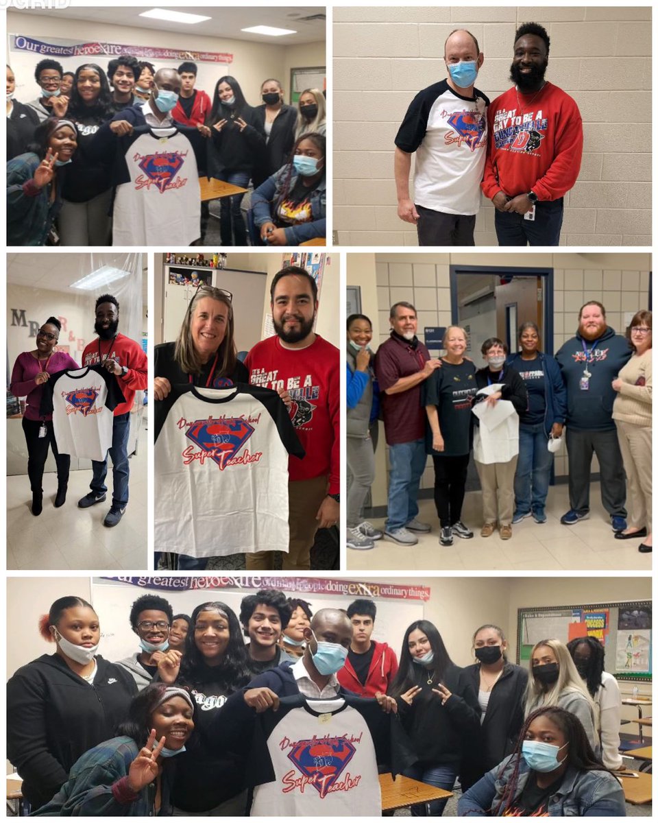 Michaeldmc1911's tweet photo. At DHS we CELEBRATE!  WE Celebrate small successes. We Celebrate students! We Celebrate teachers and staff who are super heroes!#ChangeTheCultureChangeTheGame #SuperTeacher #SuperPanther https://t.co/x9hUXZqFjC