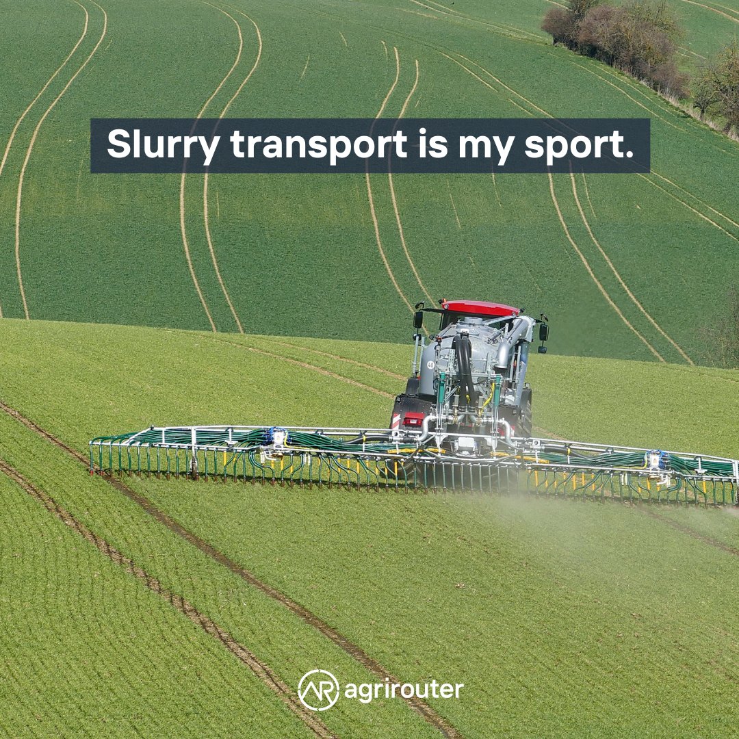 💚💩 The best thing about spring? Slurry driving. 😎