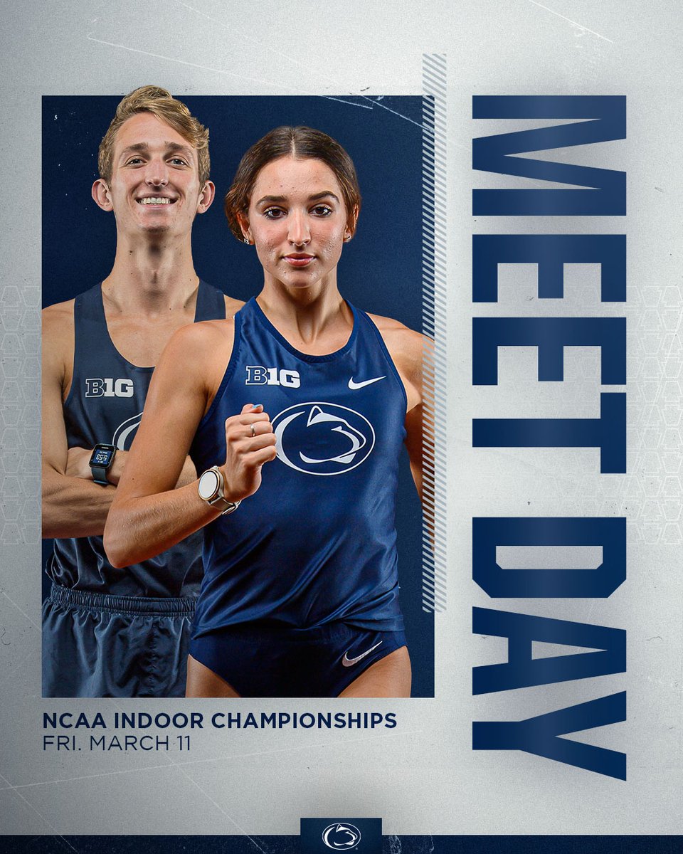 The big stage. 
It's meet day at the NCAA Indoor Championships #WeAre 

📍 Birmingham, AL
Men's Mile - 5 PM ET
Women's 800m - 8:45 PM ET
💻 es.pn/37pggqP
📊 bit.ly/3KCee4R