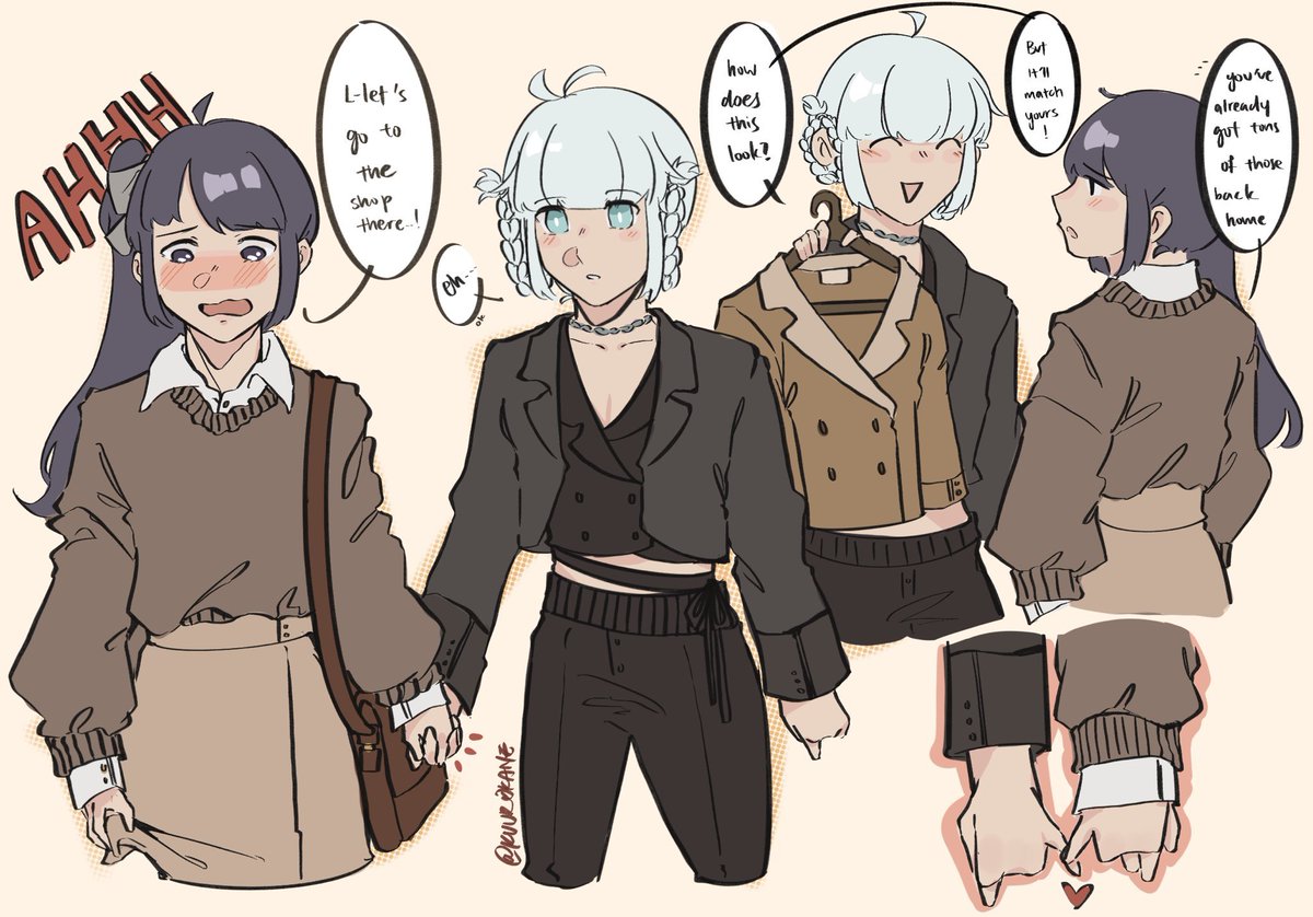 i miss them.. #kakegurui #kirasaya 