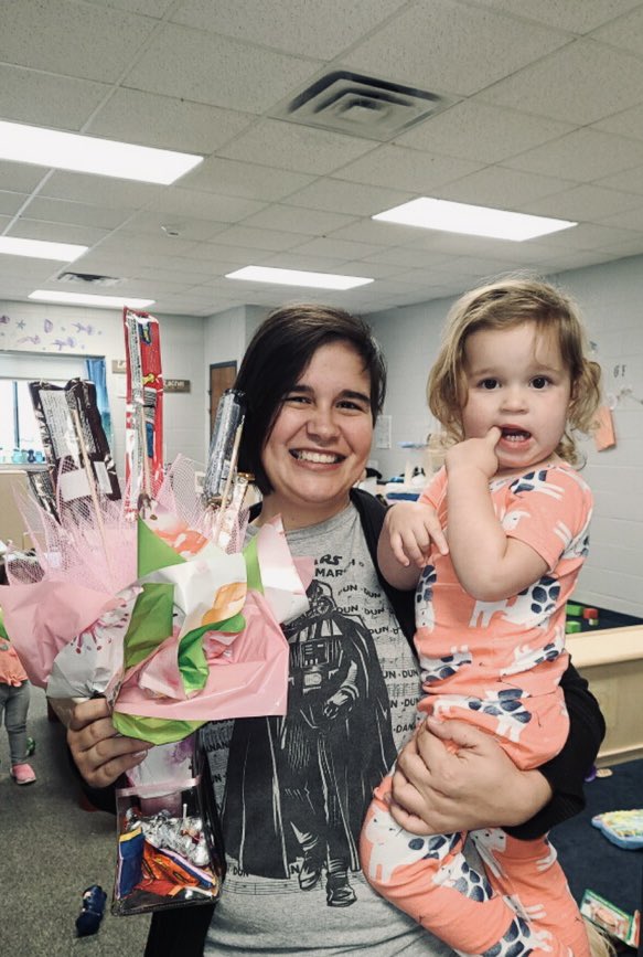 Mrs. Leeann is our Little Buccaneers Employee of the Year!!! 🥳🎉♥️ #gisdlilbucs
