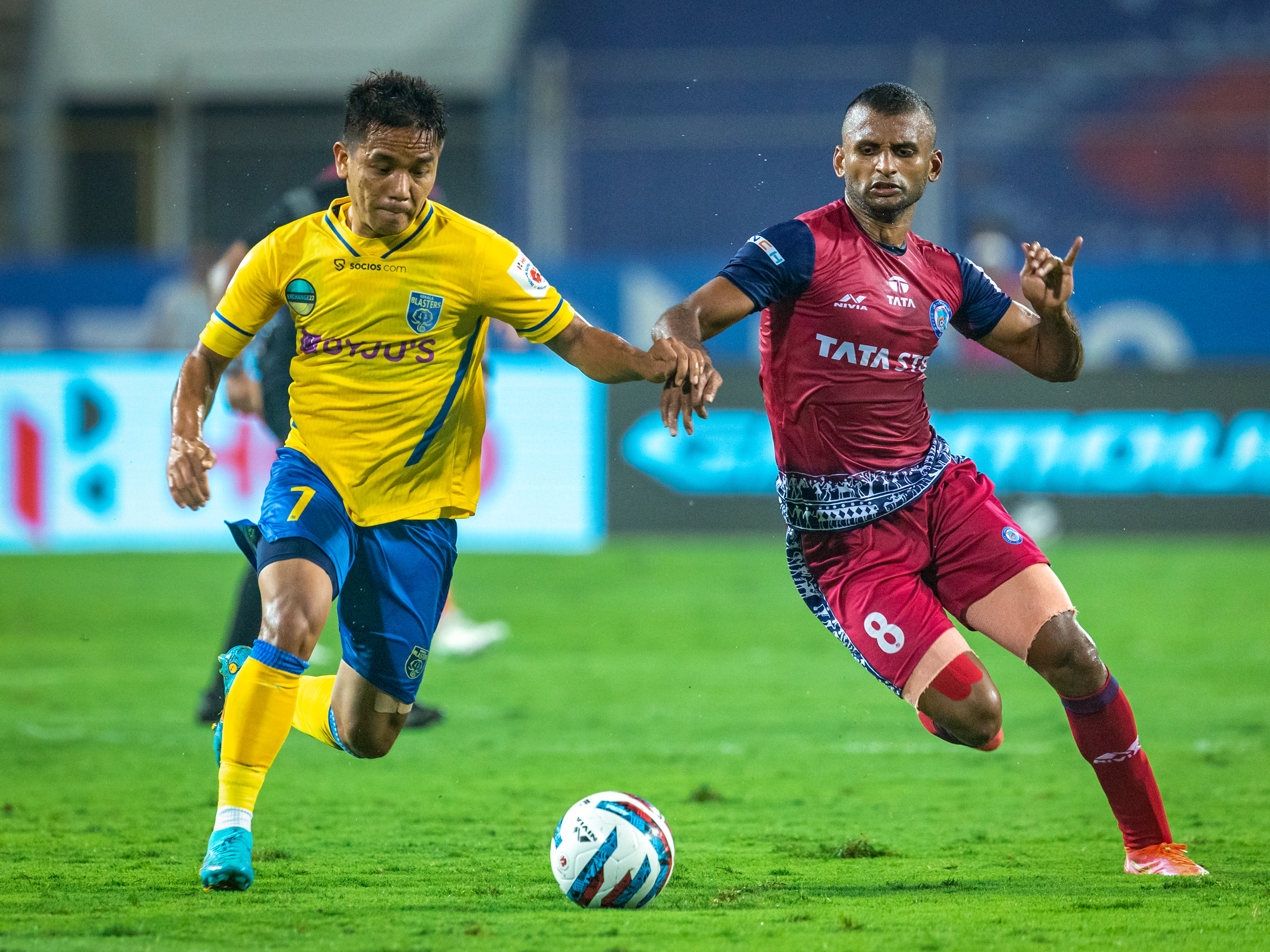 KBFC 1-0 JFC: Sahal Abdul Samad's solitary goal help Kerala Blasters overcome Jamshedpur FC challenge