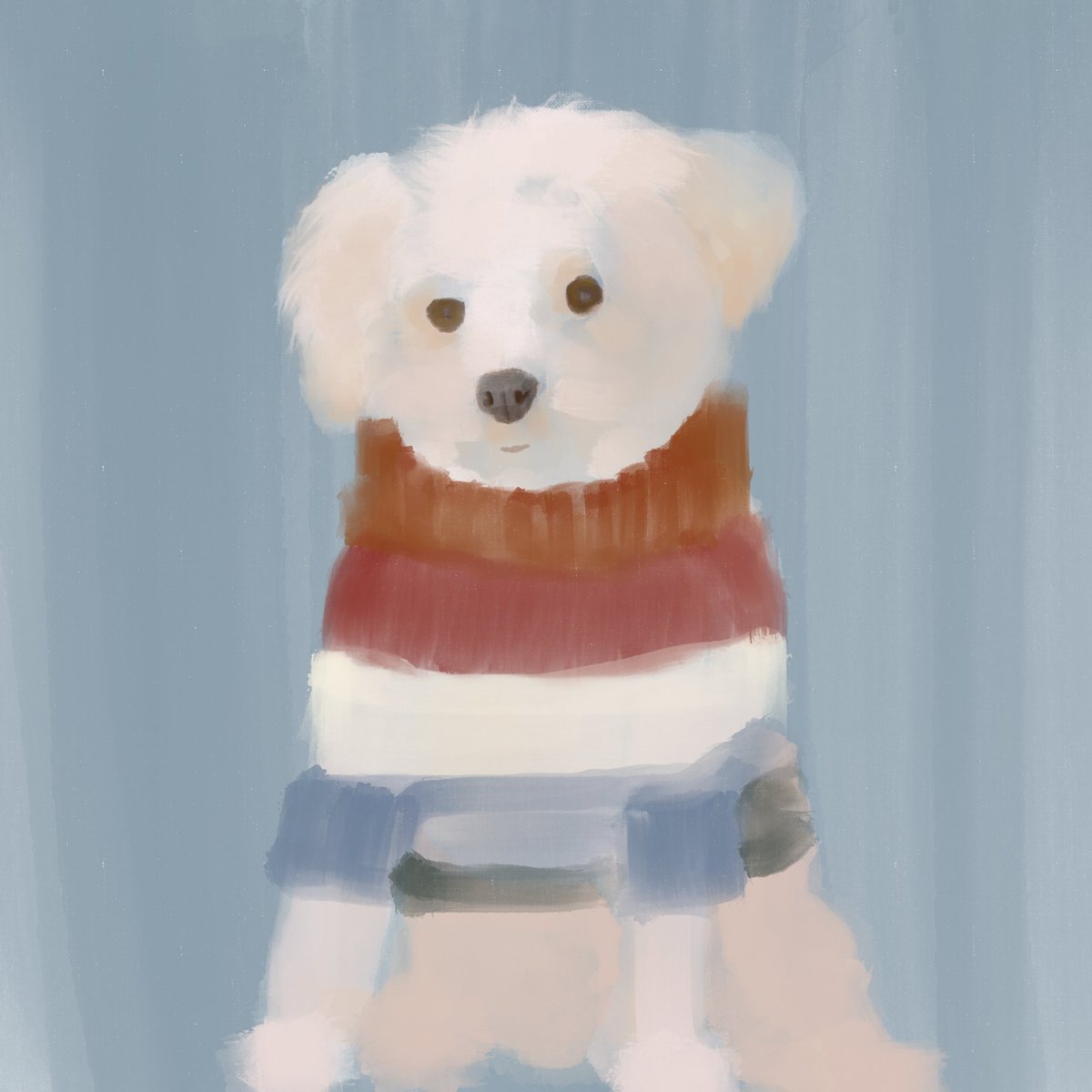 Web2 vs Web3 my pup Madison O'Monday 🐶inspired by the best - @baron_s_art 

TAG YOUR WEB 3 PUP! 💕🐶

 #NFT #NFTCommunity #womeninnfts #DWTN <a href="/DWTN_NFT/">Dogs Wearing Turtlenecks NFT</a>