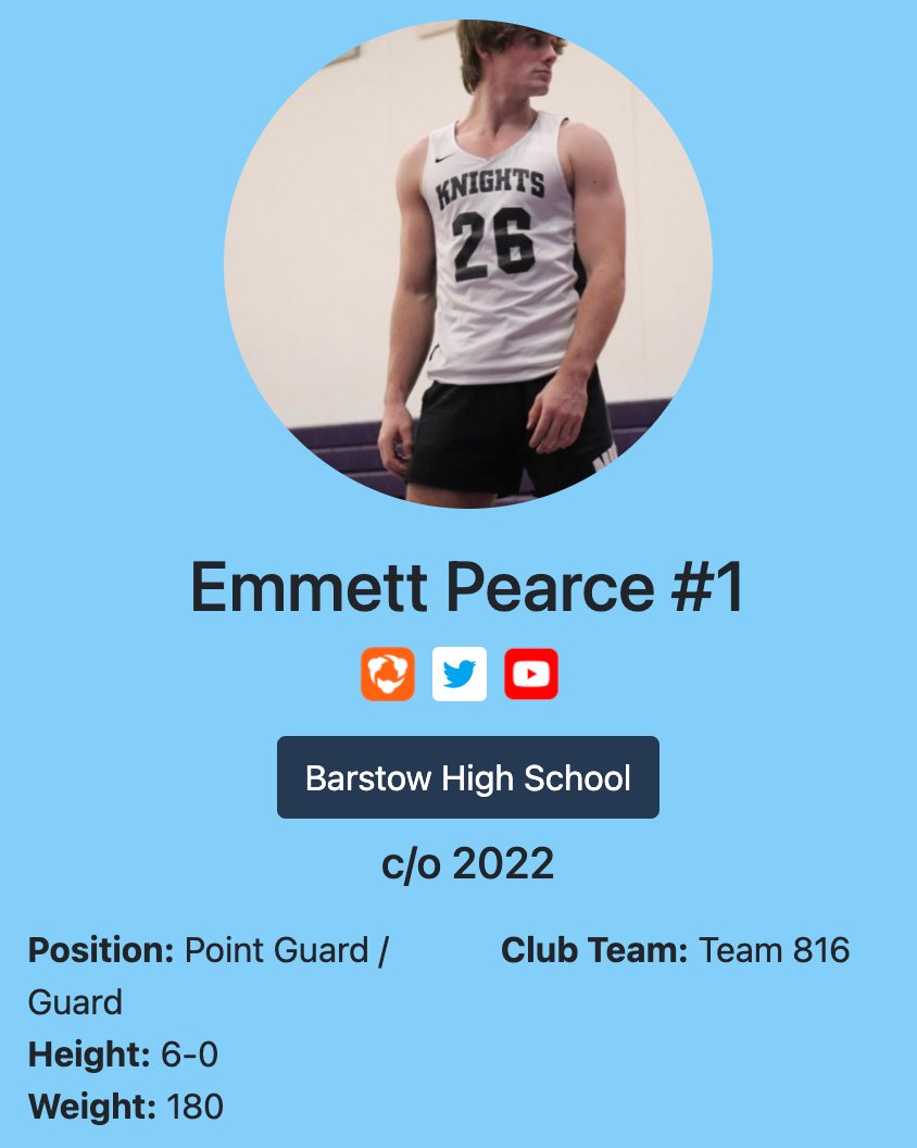 KCHS_Hoops's tweet photo. Flash Performance - Premium Profile

#1 Emmett Pearce
The Barstow School

Click link to see Emmett's Premium Profile: https://t.co/0psxAVkoAN https://t.co/JoItr6aJVr