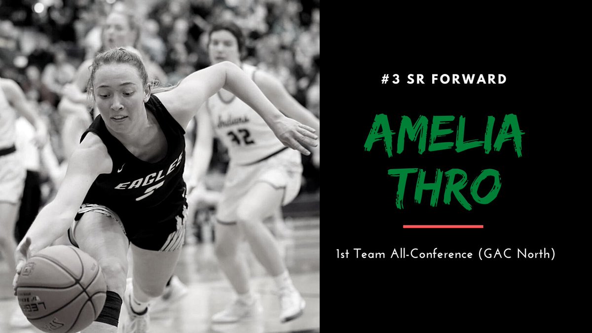 OFHSLadyEagles's tweet photo. Congratulations to @AmeliaThro @kylie_williams3 and Olivia Goeke for being selected to the GAC North All-Conference Team! @OFR5_Activities https://t.co/xXHzFy0ur5