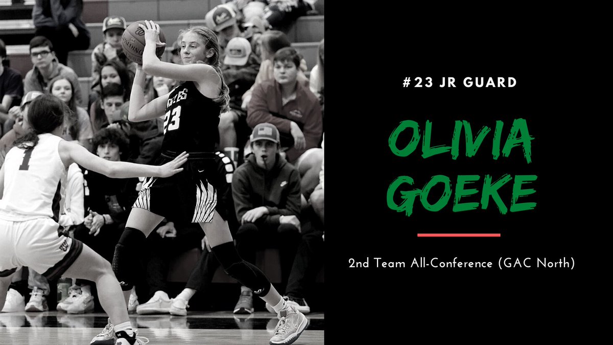 OFHSLadyEagles's tweet photo. Congratulations to @AmeliaThro @kylie_williams3 and Olivia Goeke for being selected to the GAC North All-Conference Team! @OFR5_Activities https://t.co/xXHzFy0ur5