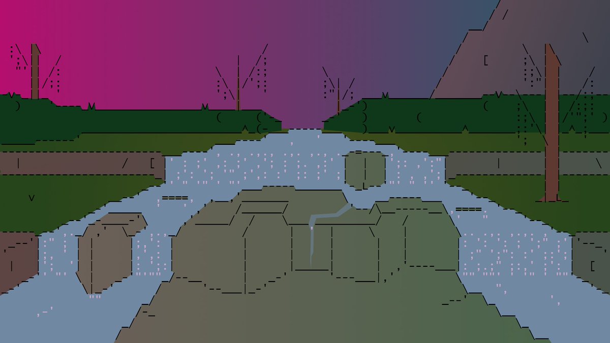 HTHRFLWRS's tweet photo. thinking about these backgrounds from #MEATPUNKS S2 again. not for any particular reason, i'm just proud of em https://t.co/aLU5QvyeIq