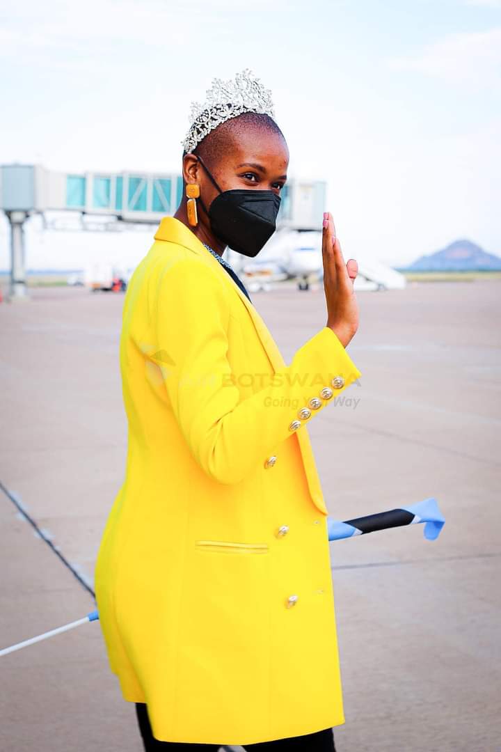 hennymaps's tweet photo. ..All the best to @officialmissbw Ms. Palesa Molefe who left for Puerto Rico earlier today (11th March 2022) to participate at the @MissWorldLtd grand finale slated for March 13th - March 16th 2022.
#RepBW #PalesaToTheWorld https://t.co/YzLPm6pVZJ