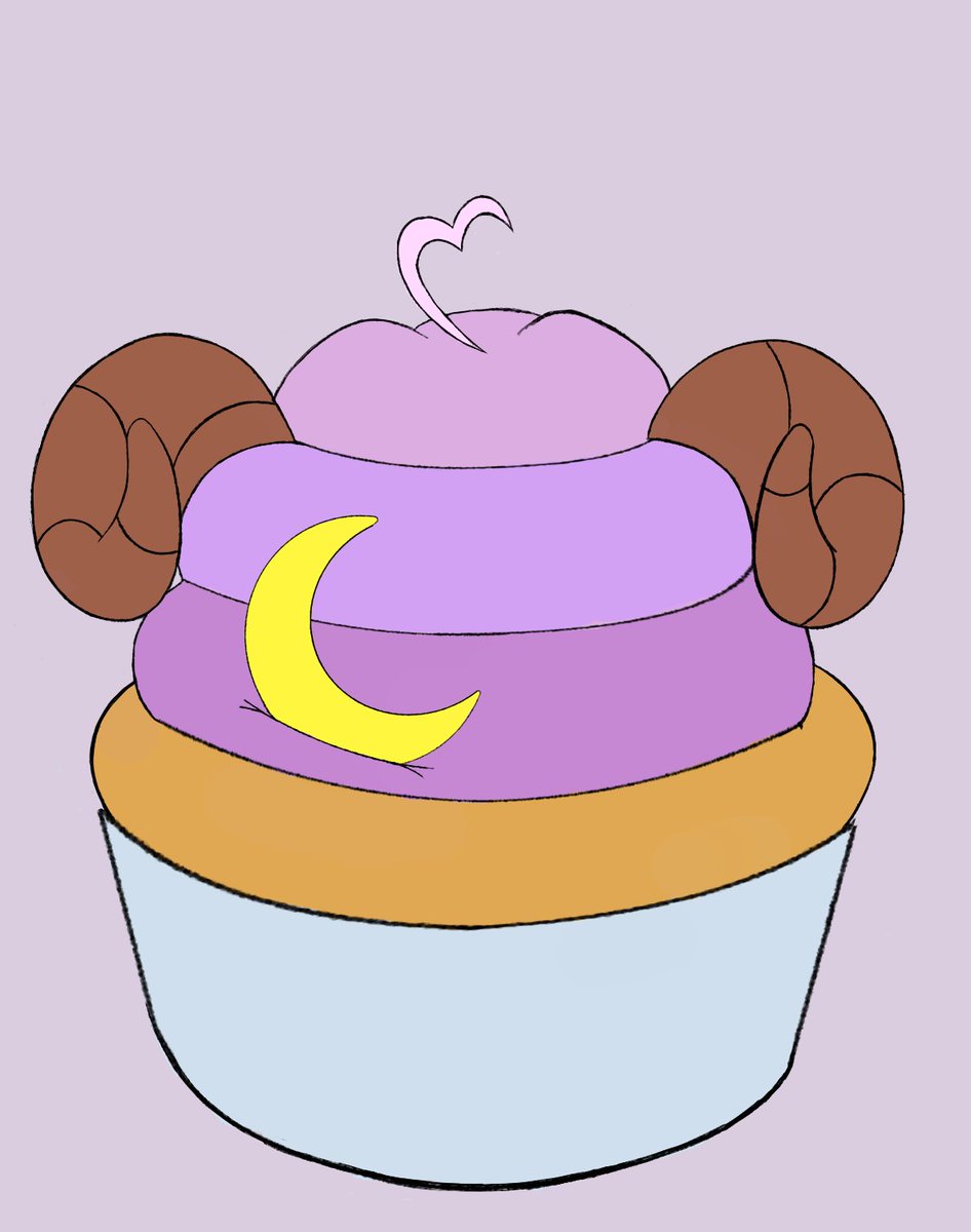Happy Birthday <a href="/EndymionVA/">Endy 🔞 Lewd Sheep</a>, I made you a cupcake!