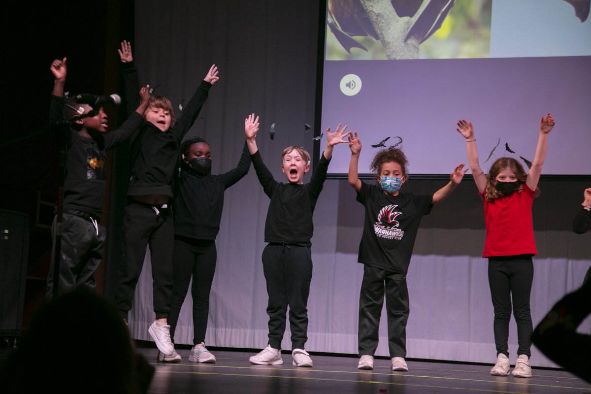 McDonoghSchool's tweet photo. First graders were the cutest bunch of worms, bats, snakes, and spiders we’ve ever seen as they performed “Squirm!” for an audience of family and friends yesterday!
See all the photos and watch the performance: https://t.co/vb2PqpR4gX
#mcdperformingarts #joyinlearning https://t.co/7KMOtGC5cA