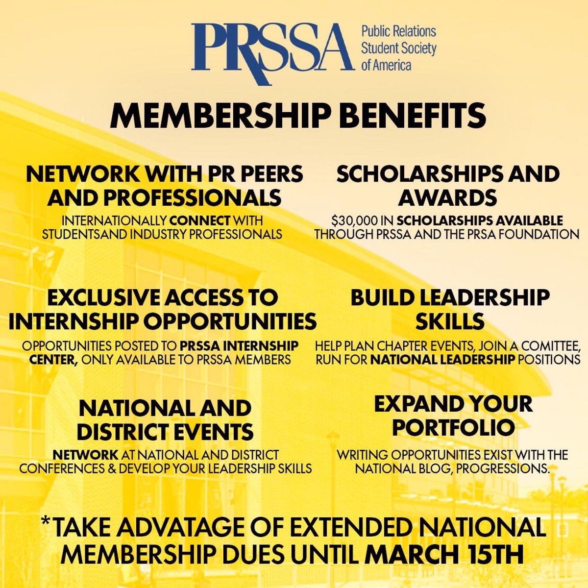 Bowie State PRSSA tweet media