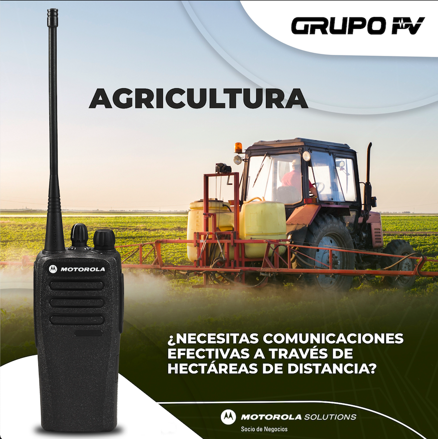 grupopvmx's tweet photo. ¿Necesitas Comunicaciones Efectivas a través de hectáreas de distancia? Con los #Radios de #MotorolaSolutions puedes mantener conectada toda tu línea de trabajo. ¡Conoce nuestro Portafolio de Soluciones para #AgroIndustria! 👉https://t.co/OTPlQVJeDx https://t.co/lDejkjZtju
