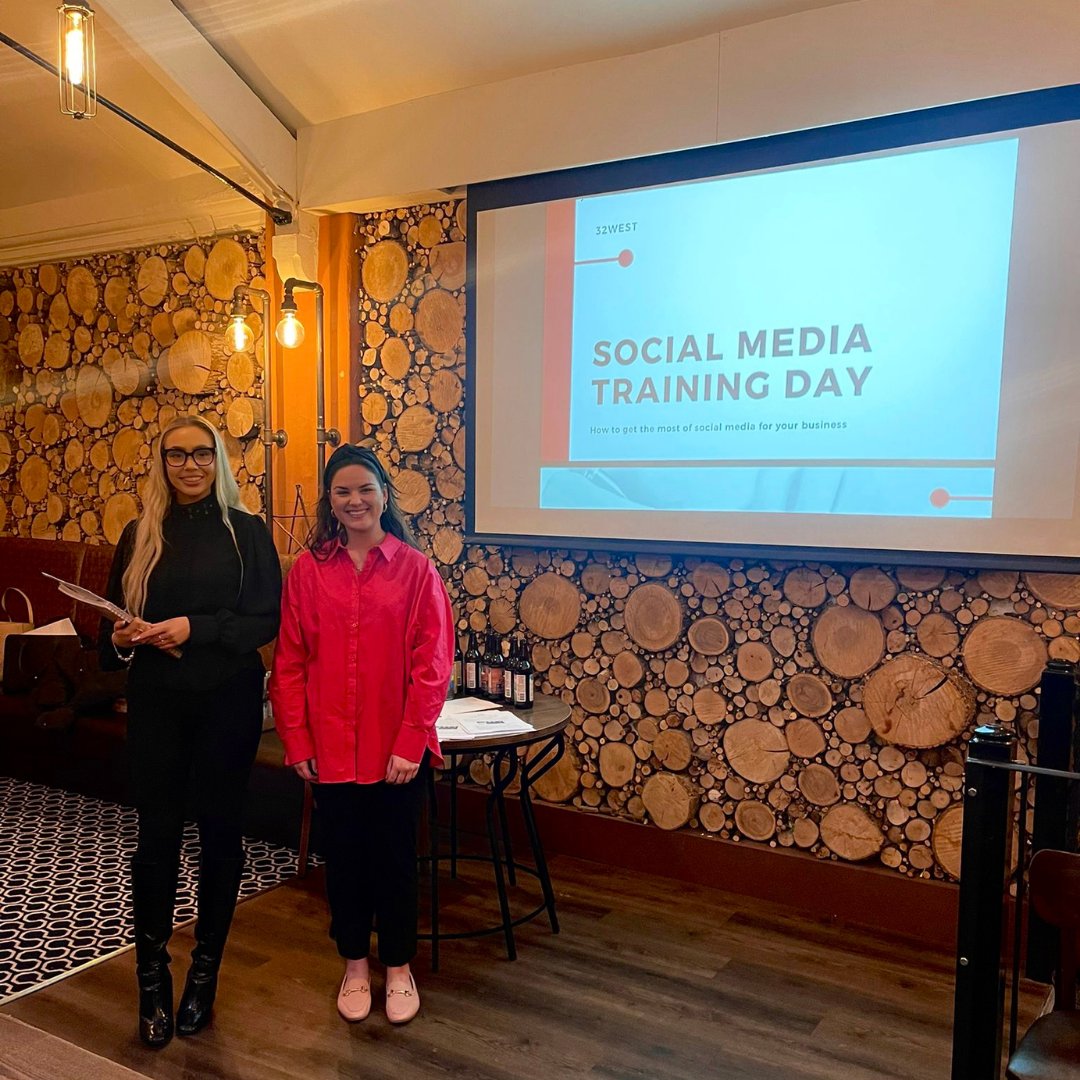 Amee and Georgia had a great time providing social media training to members of <a href="/LakelandInns/">Lakeland Inns</a> Group earlier this week. 

If you think your business could benefit from some social media training, please get in touch on:

📧info@32west.co.uk
📞01229 808306