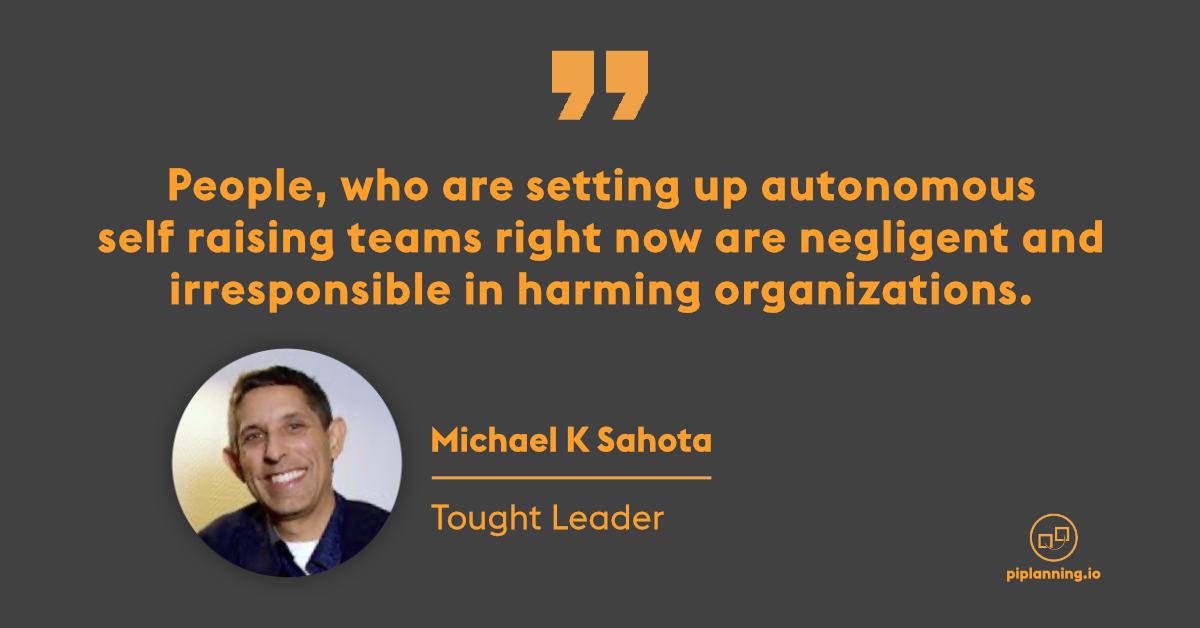 Rentouch's tweet photo. Great #quote from @MichaelSahota. 

#piplannigapp #piplanning #SAFe #agile https://t.co/FN8w9sZoEK