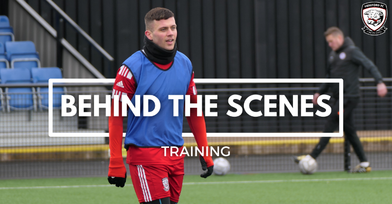 HerefordFC's tweet photo. BEHIND THE SCENES ๐ฅ | Watch the Bulls train ahead of tomorrow's National League North game against Leamington ๐
#COYW #NationalLeague #LEAvHFC