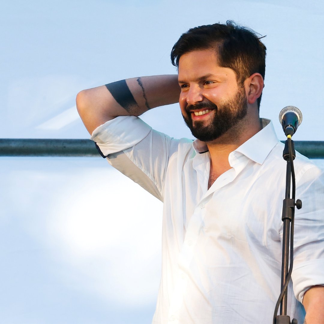 #BoricPresidenteDeChile 
(Boric Jaeger)