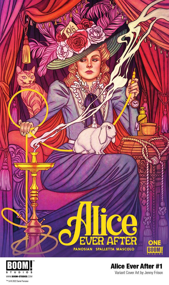 Your Surprising First Look at a Darker Wonderland in ALICE EVER AFTER #1 buff.ly/3I5DEGe @boomstudios #AliceEverAfter