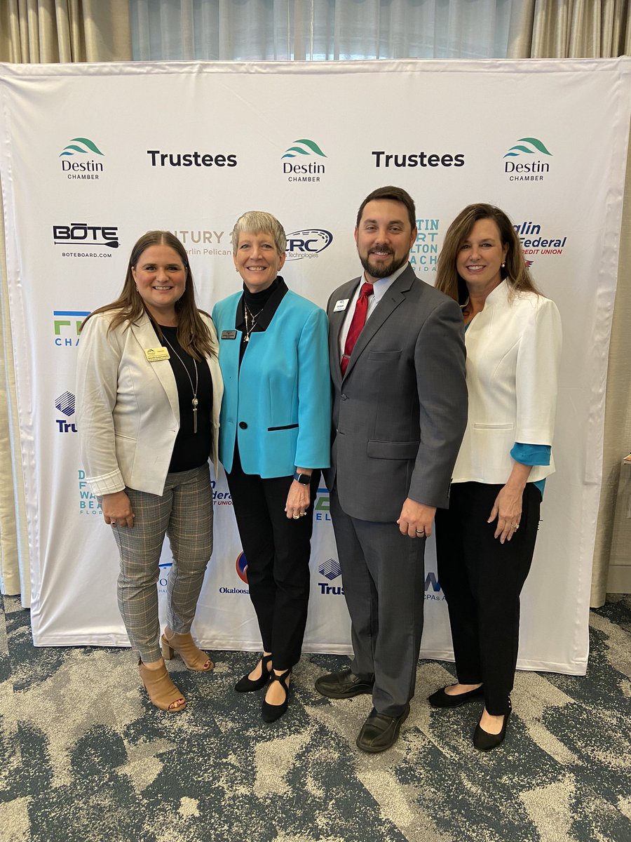OkaloosaJoe's tweet photo. Thank you @DestinChamber for the invitation to participate on a panel to discuss the needs and future of education for @DestinDolphins and in the @OCSD1 School District! Together we move towards the #NextGenerationofOCSD through continued Community Engagement! @mdchambers25 https://t.co/jwchdJKZh3