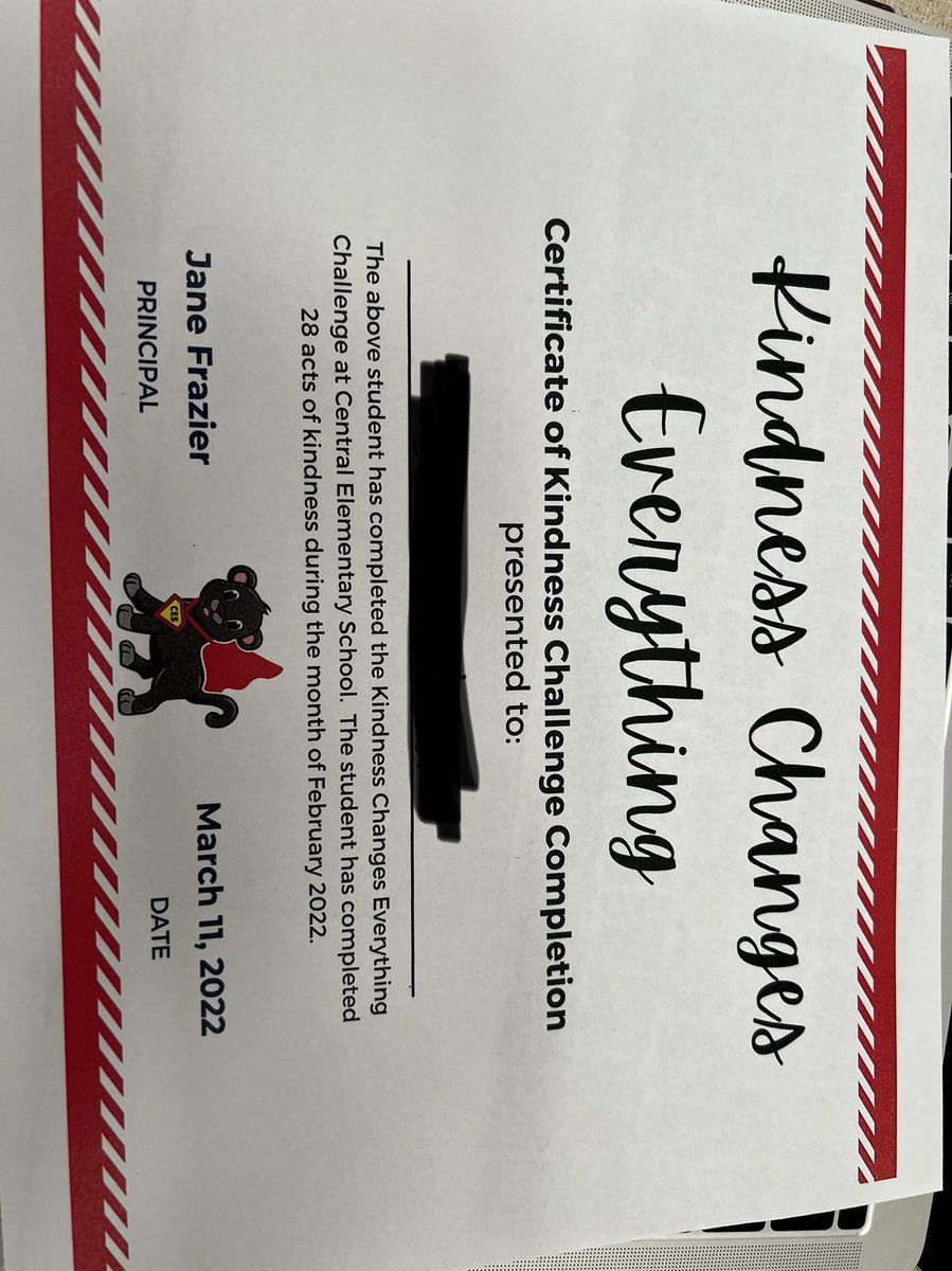 Central Panther Cubs (@cespanthercubs) on Twitter photo Check out our 3-5 grade students who completed the February Kindness Changes Everything Challenge. We are so proud of our students! #SELDay2022 <a href="/RCS_NC/">Rockingham County Schools</a> <a href="/Jpfrazier18/">Jane Frazier</a> <a href="/StephanieMLowe1/">Stephanie Lowe Ellis</a> Check out our 3-5 grade students who completed the February Kindness Changes Everything Challenge. We are so proud of our students! #SELDay2022 <a href="/RCS_NC/">Rockingham County Schools</a> <a href="/Jpfrazier18/">Jane Frazier</a> <a href="/StephanieMLowe1/">Stephanie Lowe Ellis</a>