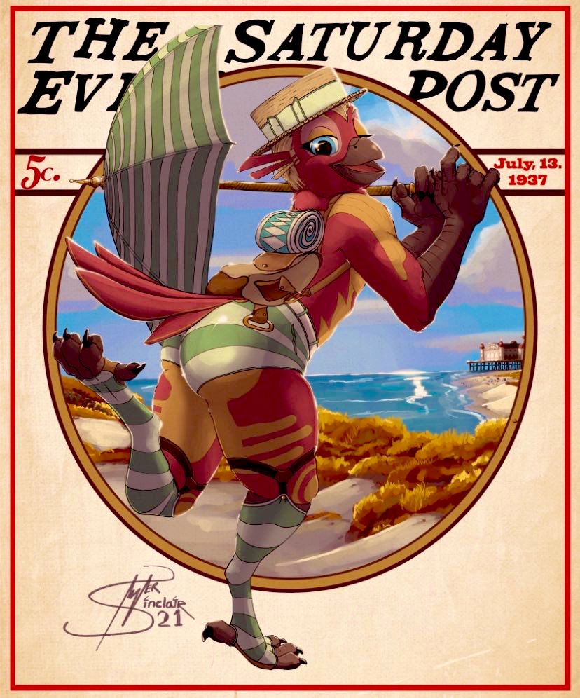 artdecodeviant's tweet photo. ~Salutations~
Tyler here, your favorite art-deco-deviant—thanks for stopping by.

I’m a NSFW/SFW illustration artist, graphic designer &amp; fiction writer. My work tends to focus on historical settings and fashion! 

Kick yer’ feet up and stay a while, more art and antiques to come~ https://t.co/26BlTfKv1V