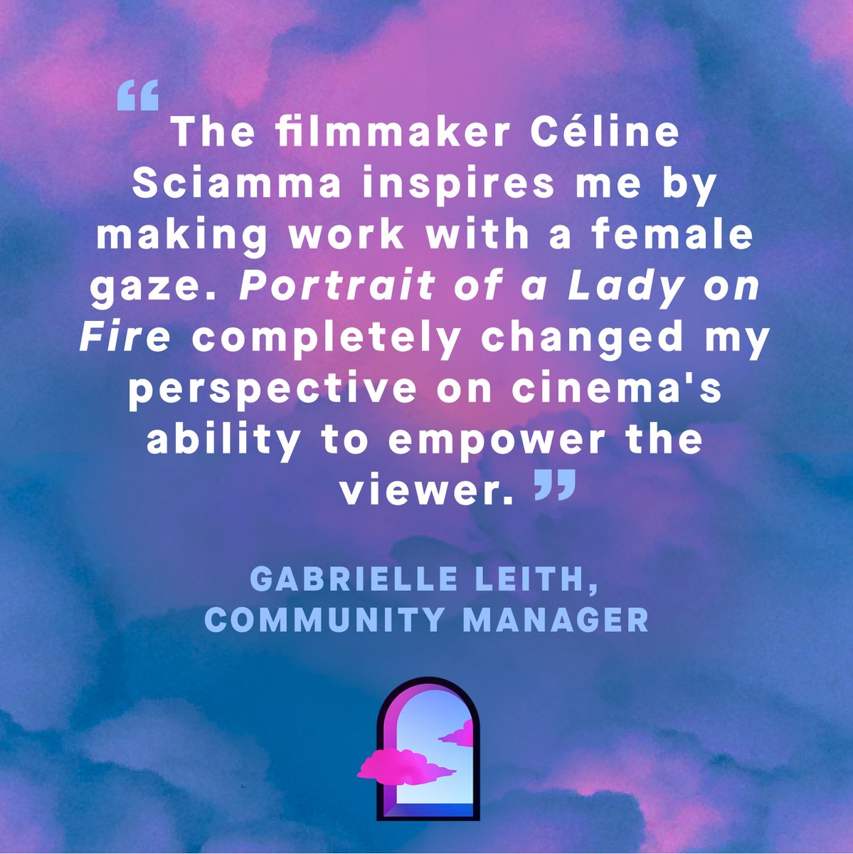 bramblespaces's tweet image. Our official International Women&apos;s Day celebrations might be coming to an end today — but we&apos;ll continue celebrating all year long. Ending off the week is our Community Manager @gabyleith. Gaby worked @TIFF_NET for 6 years so aren&apos;t surprised a filmmaker tops her inspiration list