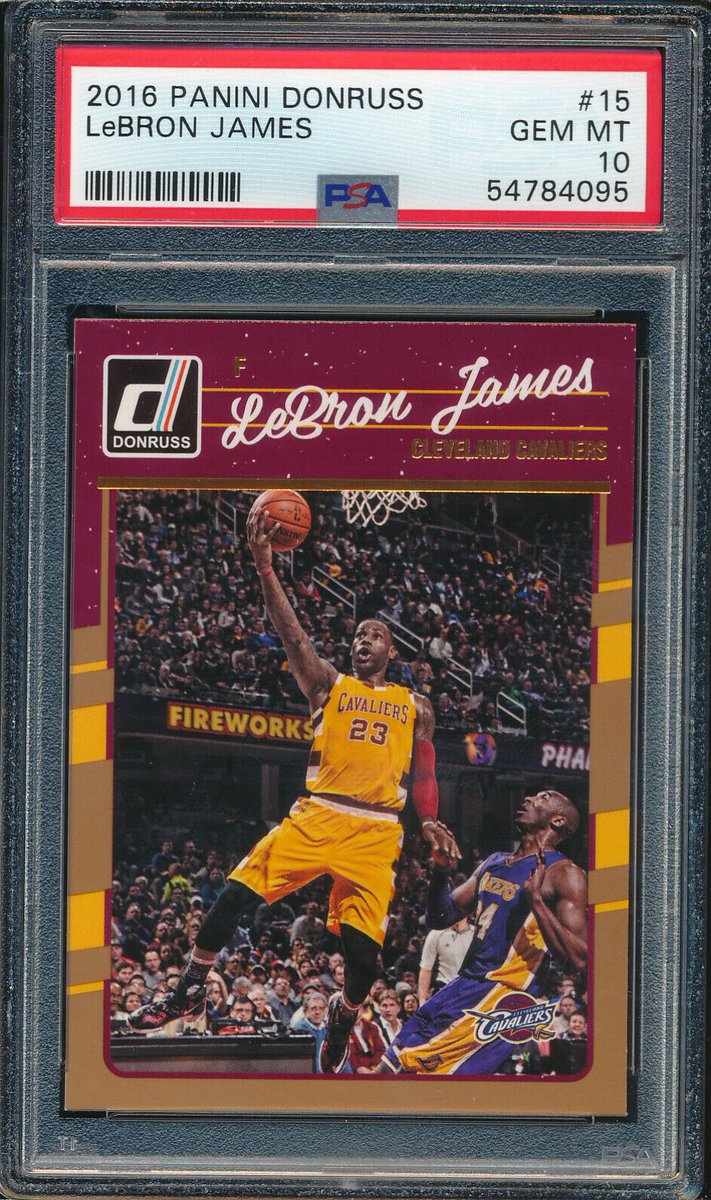 🚨 GIVEAWAY 🚨

To Enter:
1. Like
2. Retweet 
3. Follow <a href="/GoldinCo/">Goldin</a>, <a href="/KenGoldin/">Ken Goldin</a>, &amp; <a href="/LaytonSports/">LaytonSportsCards</a>

The winner will be chosen next week, and will receive a 2016 <a href="/PaniniAmerica/">Panini America</a> Donruss LeBron James <a href="/PSAcard/">PSAcard</a> 10. Good luck! 🍀