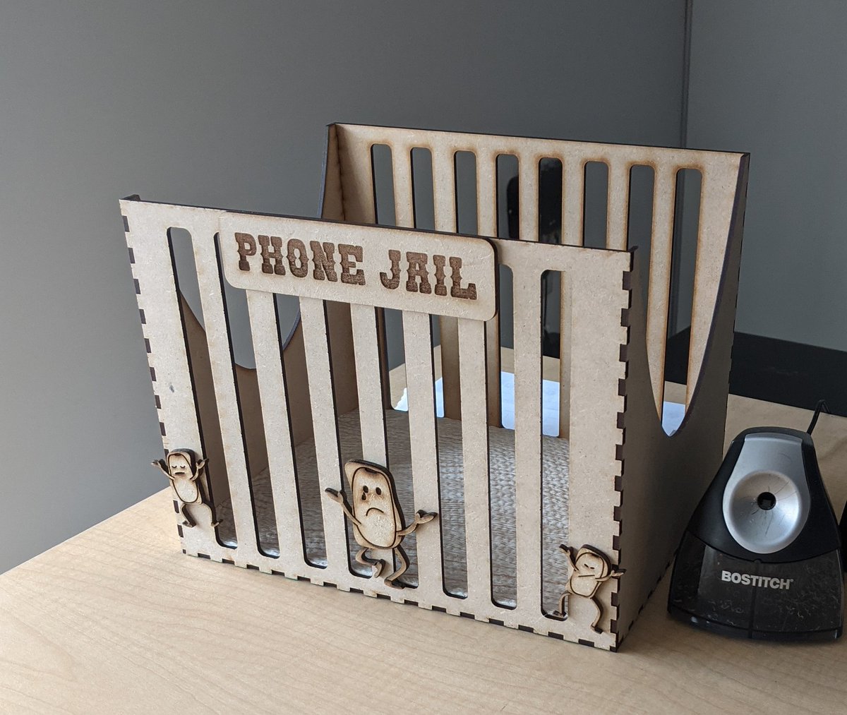 I've found that having my students put their phones in a designated place when they are being misused in class helps ease their anxiety of a teacher taking something.  They grab when the period is over. Solved a lot of issues in our class. Phone addiction is real. #edtech #DIY