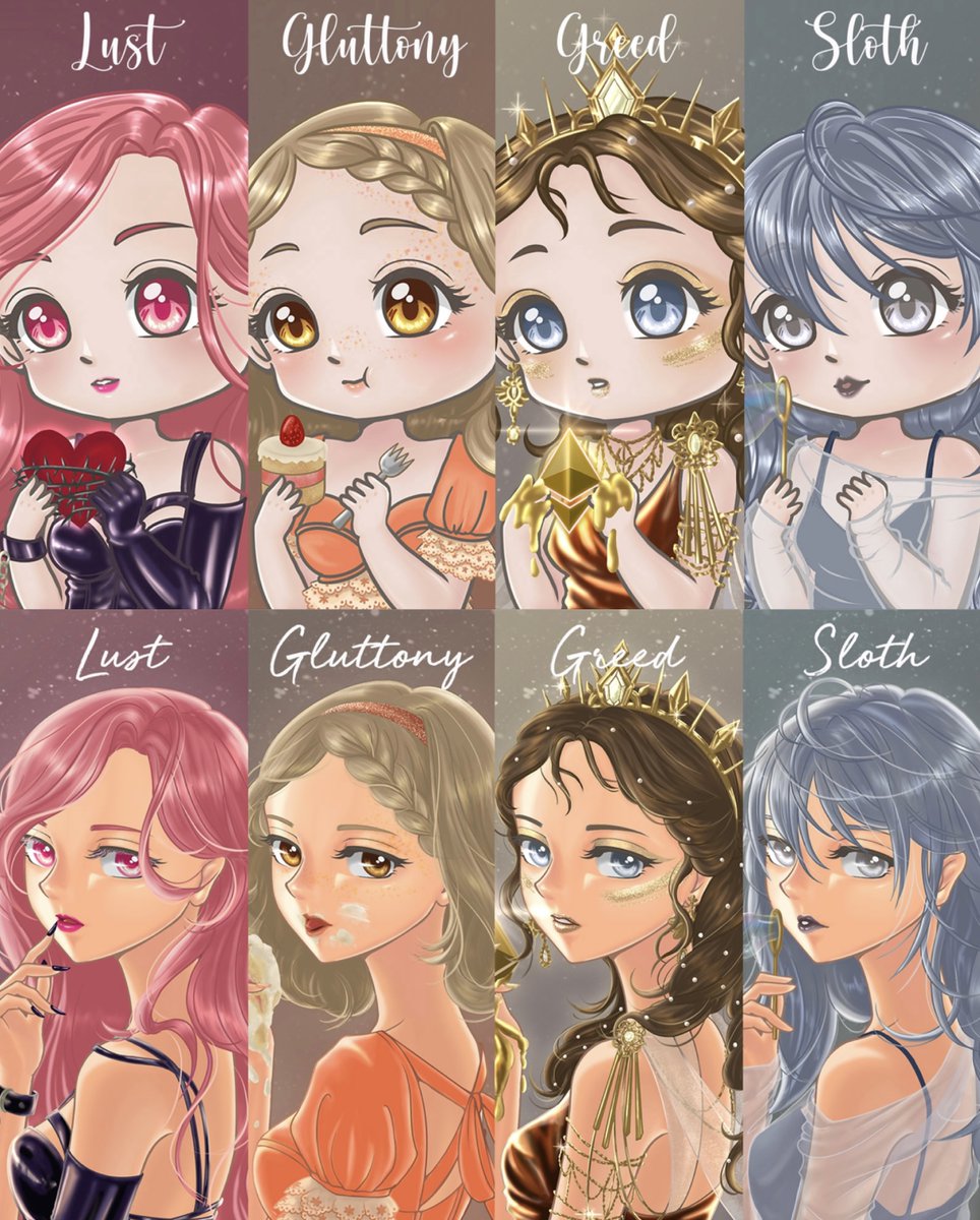 Seven Deadly Sins Series

4 sins dropped 🖤

Lovely Little Ladies (Polygon)
-->opensea.io/collection/lov…

Luscious Ladies (ETH)
-->opensea.io/collection/lus…

#7deadlysins #NFT #waifu #waifunft #NFTTHAILAND  #NFTCommmunity #NFTJapan #NFTanime  #NFTCollection #nftart