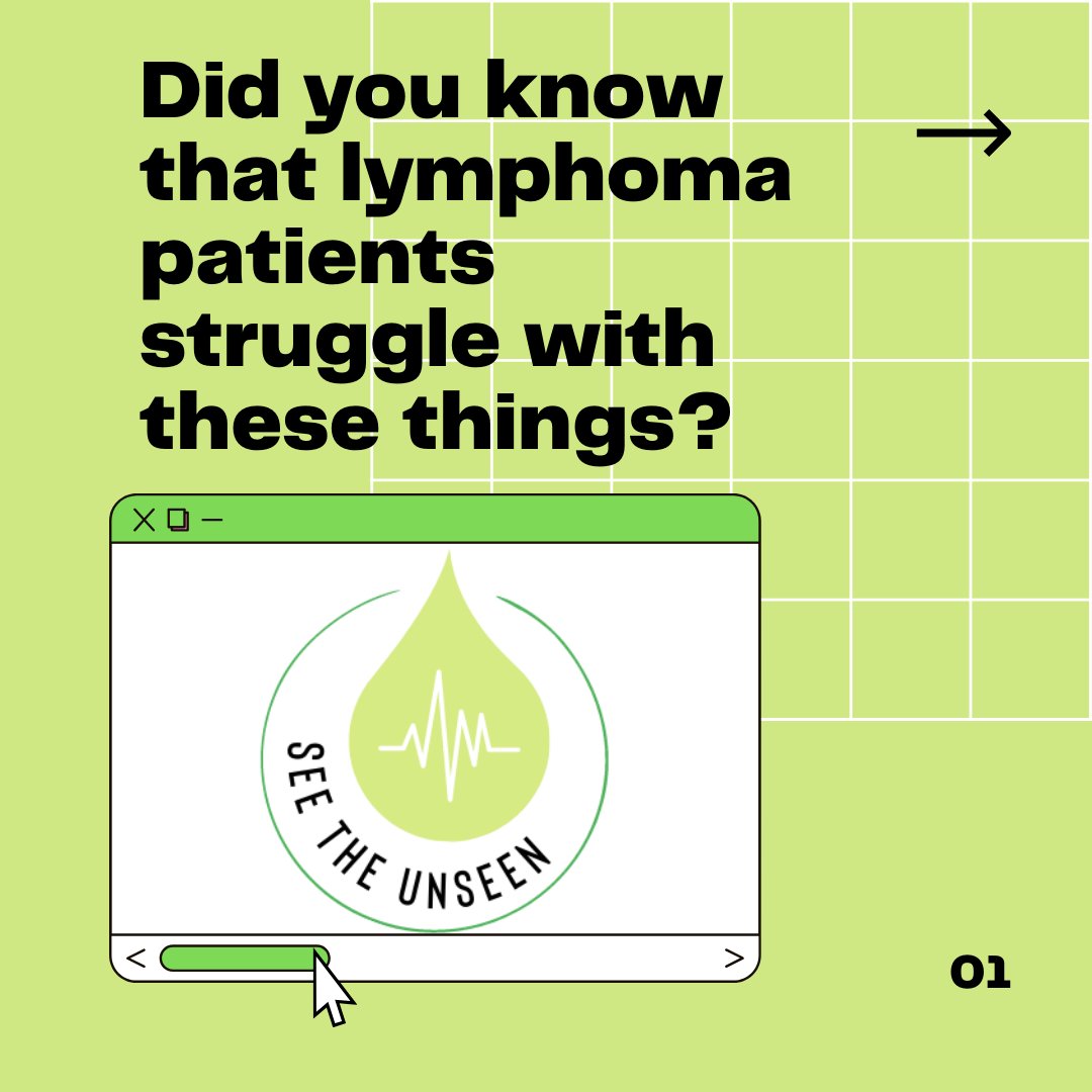 Let's raise awareness of the struggles that come with fighting lymphoma.