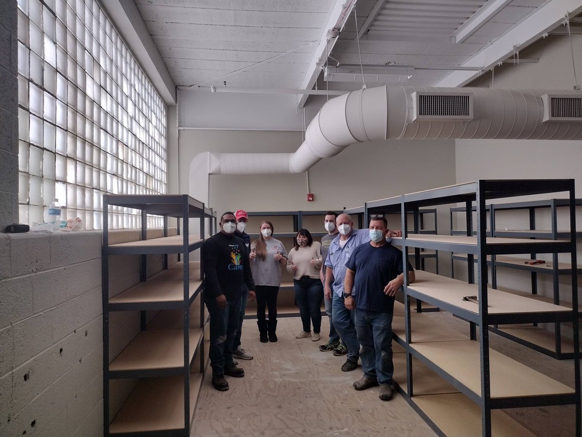 CHNmi's tweet photo. These shelving units will help our team store supplies for the people that we serve.

Thank you GM!

#CommunityHousingNetwork #CHNBuildsCommunities https://t.co/T30g08lRzv