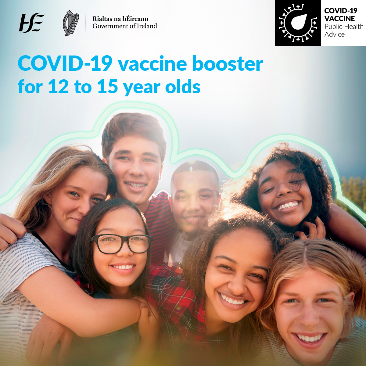 HSE_West_NWest's tweet image. Children aged 12 - 15 can come for their #Booster vaccine, if 6 months+ since dose 2 or COVID infection

- Book an appointment online bit.ly/3tPk3oL
- Or come to a walk-in clinic, please check opening times for your local CVC bit.ly/3qk3ctx 

#ForUsAll