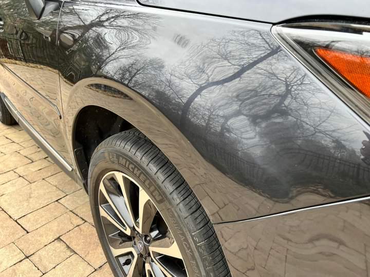 cbkpdr's tweet photo. Subaru Forester fender repair. https://t.co/mn7ww1TToj