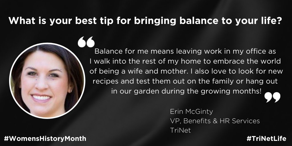 TriNet's tweet photo. #WomensHistoryMonth is a great time to celebrate the wonderful women of TriNet!
#WomensHistoryMonth2022 #IncredibleStartsHere #YourPeopleMatter #DiversityandInclusion #worklifebalance #TriNetLife #TriNetDEI #WHM https://t.co/UXes5UTQep