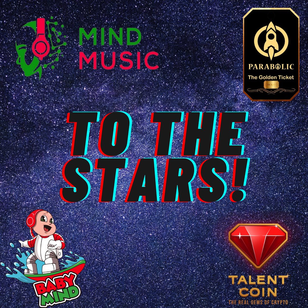 🚀 One ecosystem, one family! 🚀

MIND Music website overhaul is completed, with the same to follow for all other coins.

MIND Music:
mindmusic.finance

Parabolic Token:
parabolictoken.com

Baby Mind:
baby.mindmusic.finance

Talent Coin:
talentcoin.cash