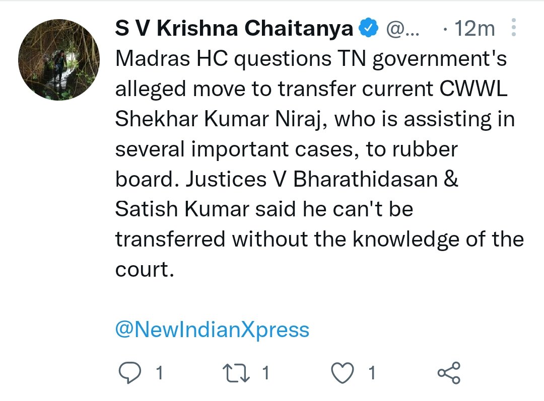 Indumakalktchi's tweet photo. TN PCCF & CWLW transferred to Rubber Board.
Didn't we warn them.
👉Antony Clement Rubin,
👉Amala Ramesh &
👉WTI not to mess with Temple Elephants?
Just the beginning.
We are coming after you guys next.
Wont stop till we see the end of it this time!
#SaveTempleElephants https://t.co/4TybgeGvV1