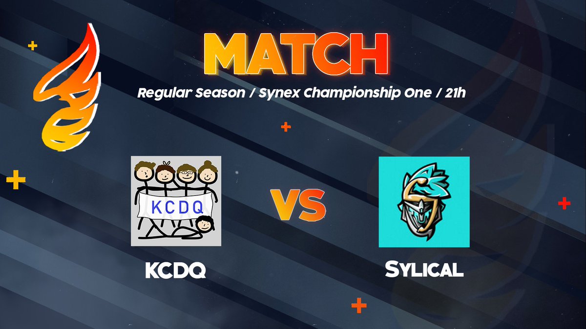 SynexLeague's tweet photo. Tonight is an important match for #KCDQ against @OrgSylicaL if they want to go to the playoffs
🇫🇷 https://t.co/eX0bR4GUIH
⌚️ 21:00 CET
🎙️ @Skaikol https://t.co/uyMYl6rpXC