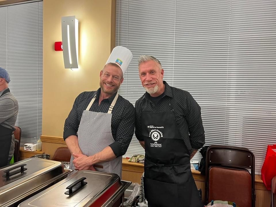 sharingtmi's tweet photo. Really proud of my husband, Adam, for doing a phenomenal job representing his brokerage @NorthropRealty at the @SussexCountyHFH  annual real estate cooking competition, "Look Who's Cooking." His dish won first place in the entrée category!

#GivingBack #SharingTMI https://t.co/k1LdwI0FjG
