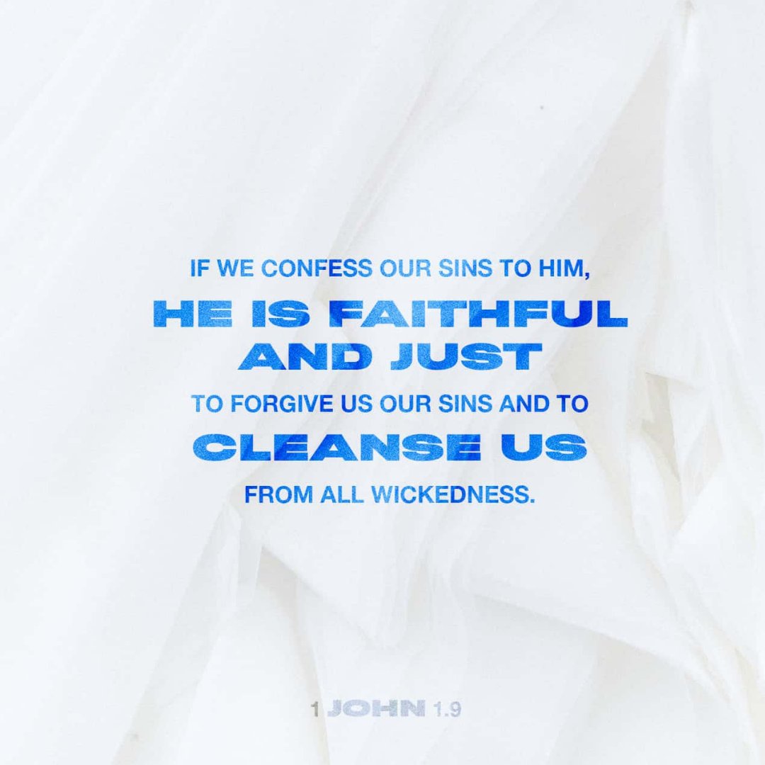 Messed up this week?  Us too.  Thankfully God has promised to forgive us.

Drop a 🙌🏾 if you're grateful God's forgiveness never runs out.