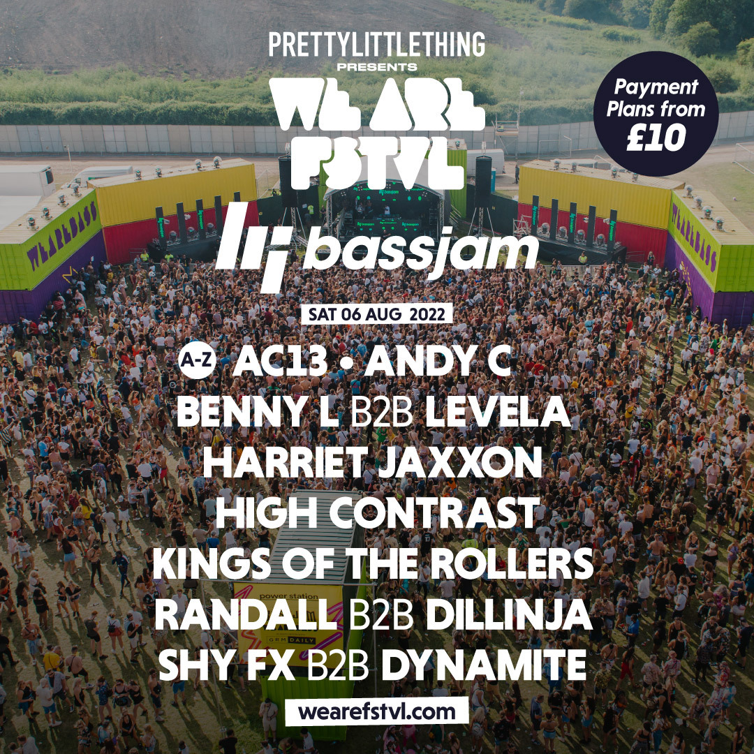 The Bass jam Stage at We Are FSTVL looking 🔥🔥🔥

Catch AC13, ANDY C, Benny L, Levela, Harriet Jaxxon , High Contrast , Kings of the Rollers, , Dillinja , Shy FX, Dynamite  all joining us on Saturday 6th August.

Who’s in? 😉

#WeAreFSTVL22 #WeAreSaturday #BassJam