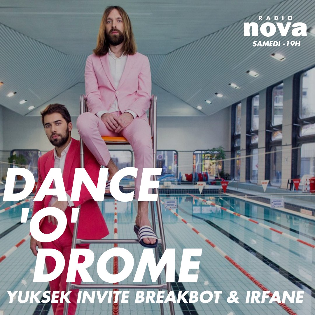 Un Dance’o’drome entre amis, c’est ce que nous propose @Yuksek demain soir !

<a href="/breakbot/">breakbot</a> et son acolyte <a href="/_irfane_/">irfane</a> sèment des éclats funk et disco sur nos ondes, en l’honneur de leur futur EP, dont l’on connait déjà la saveur avec le titre “Remedy“ sorti sur <a href="/edbangerrecords/">ED BANGER RECORDS</a> 🔈