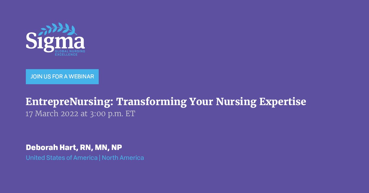 Sigma Nursing tweet media