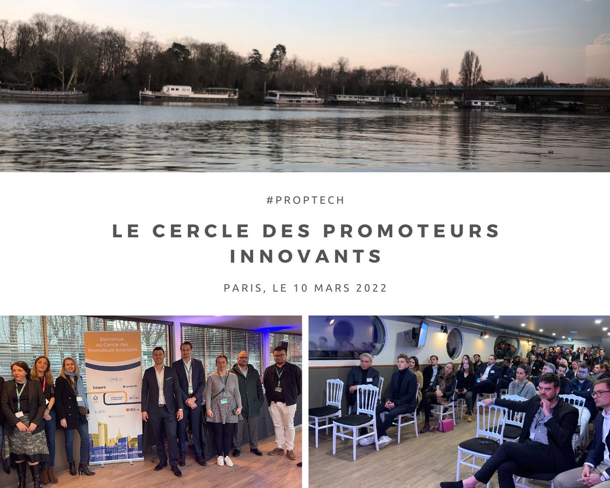 ☀️ C'est en bord de seine qu'Unlatch & le Cercle des Promoteurs Innovants ont accueilli de nombreux décideurs de l'industrie immobilière pour un afterwork convivial et de partage.

Vor Immobilier, Dive Fit, @MBAcity_fr , @Buildrz , @saqara_france, @Kaliti_Fr  et @Immodvisor