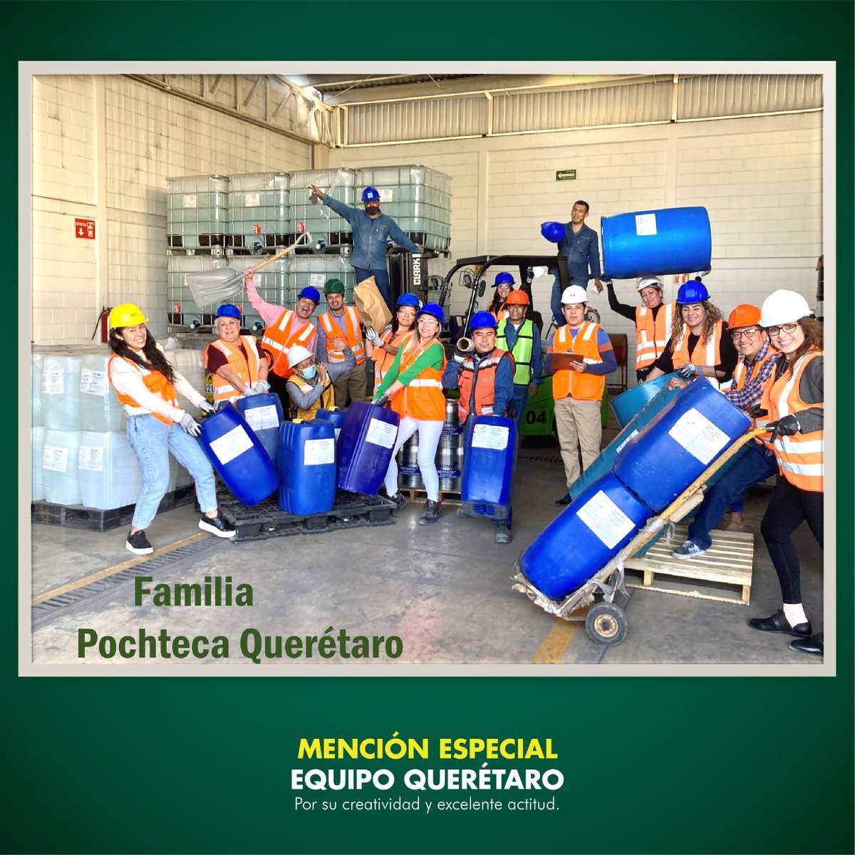 corp_pochteca's tweet photo. ¡¡¡YO SOY FAMILIA POCHTECA!!!

Estos son los ganadores de nuestro concurso interno, junto con una mención especial 😉😉😉

¡¡¡Felicidades a todos nuestros colaboradores que participaron!!!

#pochteca #materiasprimas #colaboradores https://t.co/2XvyR7jenk