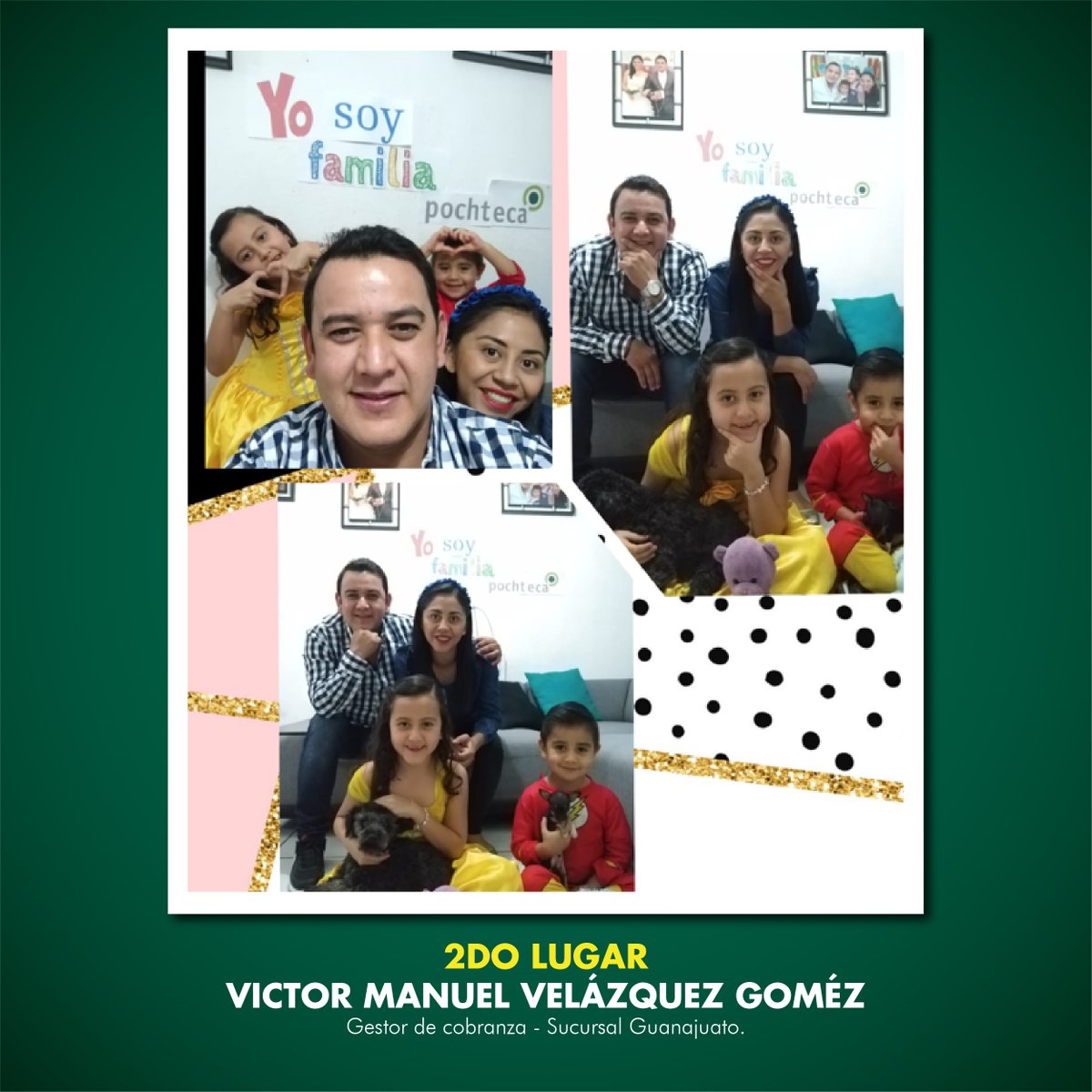 corp_pochteca's tweet photo. ¡¡¡YO SOY FAMILIA POCHTECA!!!

Estos son los ganadores de nuestro concurso interno, junto con una mención especial 😉😉😉

¡¡¡Felicidades a todos nuestros colaboradores que participaron!!!

#pochteca #materiasprimas #colaboradores https://t.co/2XvyR7jenk