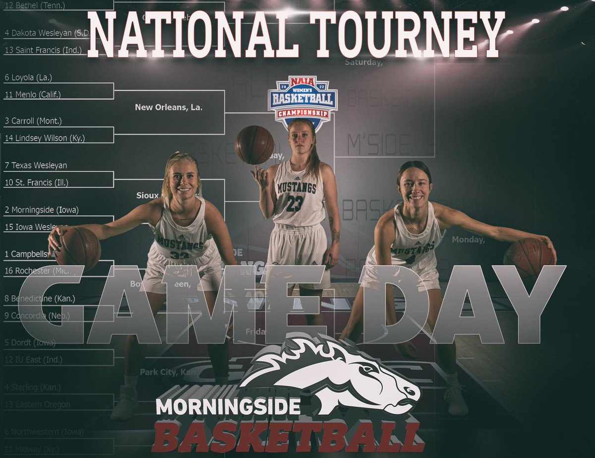 YOU KNOW WHAT DAY IT IS 🤩

The time of year we have been waiting for! 

WE ARE A HOST SEED in this bracket so make sure you come &amp; support✌🏻 

We play 🏀 Iowa Wesleyan @ 6pm tonight in Allee!!