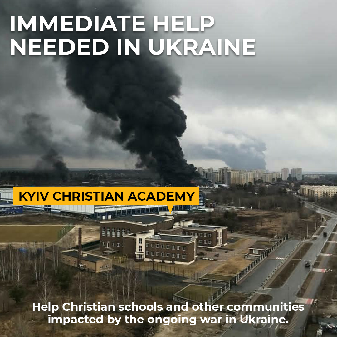 Our Christian schools in Ukraine are asking for immediate help with the following: 1) Assistance w/ expenses of evacuating school staff &amp; students, 2) Support for schools housing refugees, 3) Help for operations during &amp; after the war. Join us in prayer!🙏 bit.ly/3KFtXjN
