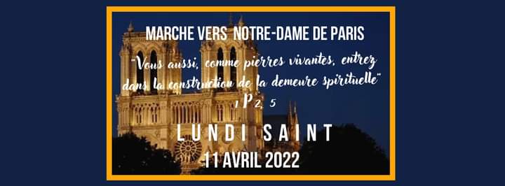 3 ans après, marchons vers #NotreDame !🔥🙏🕊️ #PierresVivantes <a href="/MdeMariePele/">M de Marie</a> <a href="/marchestjoseph/">La Marche de Saint Joseph</a> <a href="/FChretienne/">Famille Chrétienne</a> <a href="/AleteiaFR/">Aleteia</a> <a href="/FranceCatho/">France Catholique</a> <a href="/LaCroix/">La Croix</a> @LaVieHebdo <a href="/Congres_Mission/">Congrès Mission</a> <a href="/Revue_La_Nef/">La Nef</a> <a href="/ndchretiente/">Notre-Dame de Chrétienté</a> <a href="/dioceseparis/">Diocèse de Paris</a> <a href="/JeunesaParis/">Jeunes à Paris</a> <a href="/NotreDame_Fr/">Notre Dame de France</a> <a href="/Eglisecatho/">Église catholique en France</a> <a href="/tvlofficiel/">TVL</a> <a href="/notredameparis/">Cathédrale Notre-Dame de Paris</a>