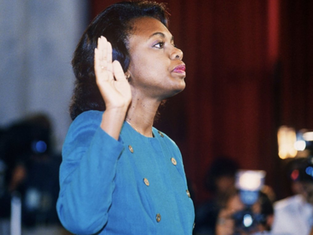 ouWGS's tweet photo. Anita Hill 

Anita Hill is often recognized for being one of the first public figures to bring the issue of sexual harassment to the forefront of public discussion. Her accomplishments continue far beyond that watershed moment women’s and gender history in the US: 1/ https://t.co/DTXlR76odu