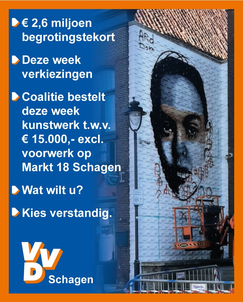 #vvdschagen #schagen #overdebalk