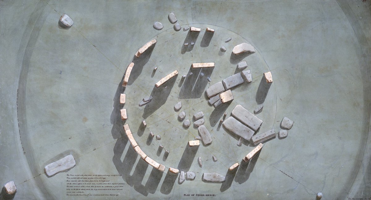 SoaneMuseum's tweet photo. Visiting @britishmuseum and the amazing #TheWorldOfStonehenge this weekend? ๐๏ธ๐๏ธ Pop over to the Soane afterwards for even more henge-y goodness โ this beautiful drawing, prepared by Soane for his @royalacademy students, is on display in our #HiddenMasterpieces exhibition! ๐ https://t.co/rtxatJS6tu